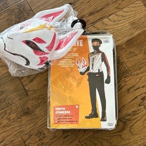 NWT Youth Fortnite Drift Costume with Mask, size 8/10